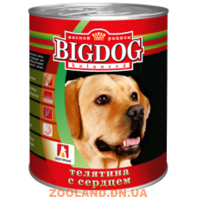 Консерва Зоогурман ''Big Dog'' телятина с сердцем