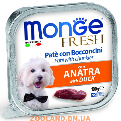 MONGE DOG FRESH Монж с уткой