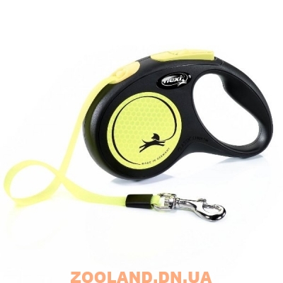 Flexi Рулетка New Classic Neon XS лента 3 м