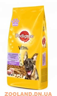 Pedigree Педигри для щенков крупный пород с курицей