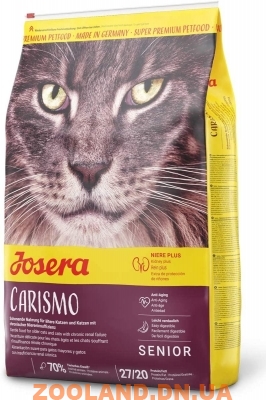 Josera SENIOR Carismo Йозера Каризмо для котов в зрелом возрасте и для котов с хронической почечной недостаточностью