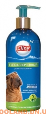 Cliny Клини Шампунь гипоаллергенный для собак