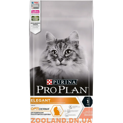 Pro Plan Elegant для здоровья шерсти и кожи с лососем