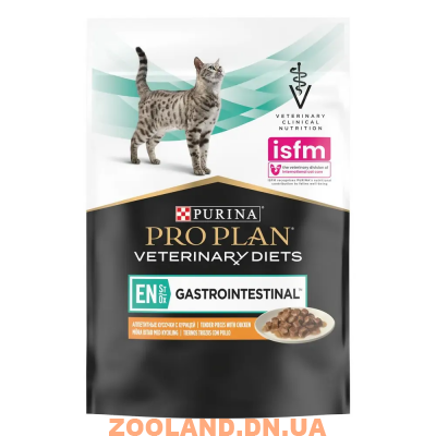 Pro Plan Veterinary Diets EN Gastrointestinal при расстройствах пищеварения с курицей