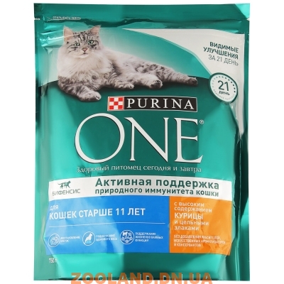 Purina One Adult Пурина Уан для кошек старше 11 лет