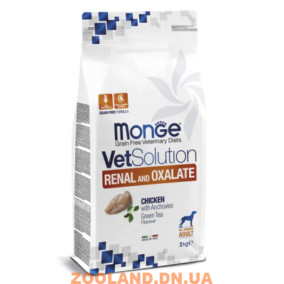 MONGE VETSOLUTION DOG RENAL монж при заболеваниях почек