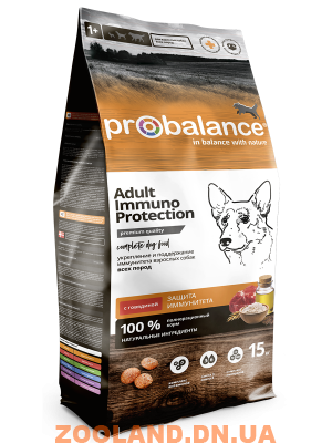 ProBalance Immuno Adult для взрослых собак с говядиной