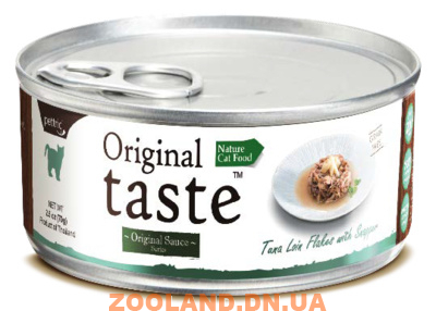 Pattric Original Taste Консервы для кошек Тунец с люцианом в соусе