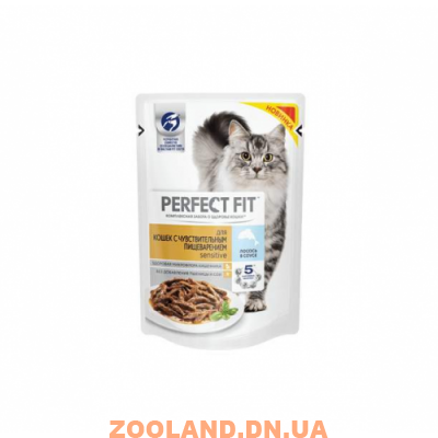 Perfect Fit для кошек с лососем