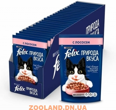Felix Nature of Taste Феликс Природа вкуса лосось в соусе