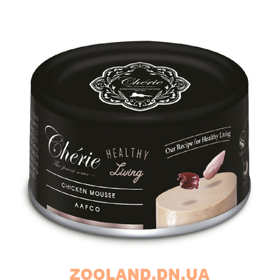 Cherie Healthy Living Консервы для кошек Мусс из курицы