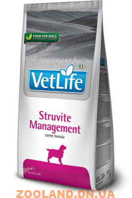 Farmina Vet Life Struvite Management Фармина для собак при мочекаменной болезни