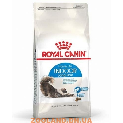 Royal Canin Indoor Long Hair Роял Канин Индор ЛонгХэйр для длинношерстных от 1 до 10 лет