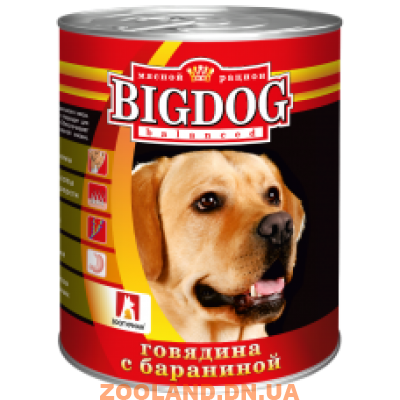 Консерва Зоогурман ''Big Dog'' говядина с бараниной 