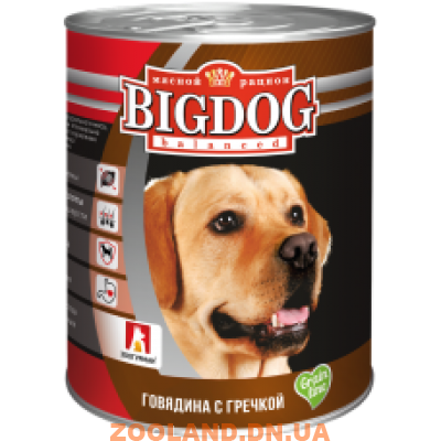 Консерва Зоогурман ''Big Dog'' говядина с герчкой 