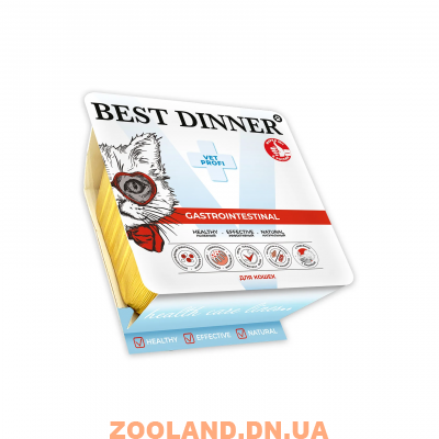 Best Dinner Ламистер для кошек Exclusive Vet Profi Gastrointestinal Индейка