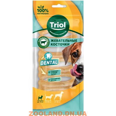 Triol Косточки жевательные 5 см серия DENTAL 