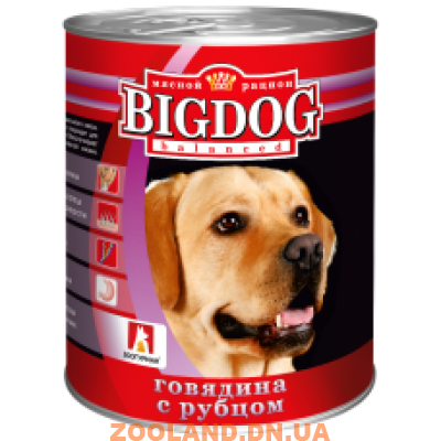 Консерва Зоогурман ''Big Dog'' говядина с рубцом 