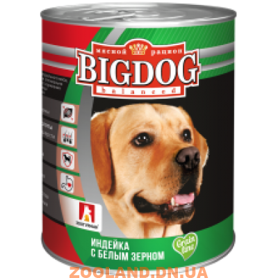 Консерва Зоогурман ''Big Dog'' индейка с белым зерном