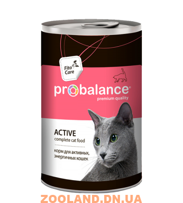 Probalance Active для активных кошек