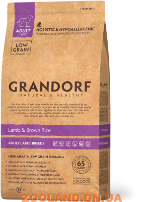 GRANDORF (Грандорф) Для собак крупных пород Ягненок с индейкой