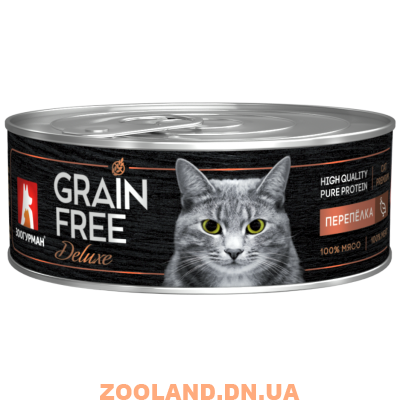 Консерва Зоогурман Grain Free с перепелкой