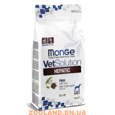 MONGE VETSOLUTION DOG HEPATIC монж гепатик для собак 