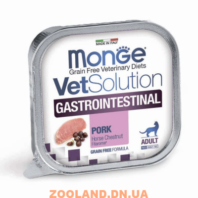 Monge VetSolution Cat Gastrointestinal Монж влажная диета для кошек