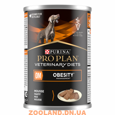 Pro Plan Veterinary Diets Obesity Management OM при ожирении