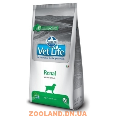 Farmina Vet Life Renal Фармина Ренал для собак
