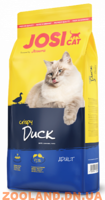 Josera JosiCat CRISPY DUCK С мясом утки для взрослых кошек