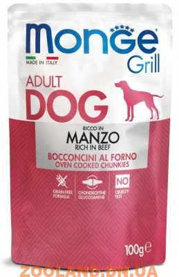 MONGE DOG GRILL Монж с говядиной