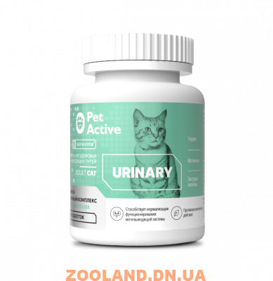 PetActive витаминно-минеральный комплекс для кошек поддержание здоровья мочевыводящих путей