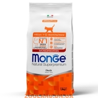 Monge Cat Speciality Line Monoprotein Монж для котят и беременных кошек из утки