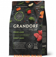 GRANDORF FRESH (Грандорф) Для взрослых собак крупных пород с чувствительным пищеварением или склонных к аллергии Ягненок/Батат