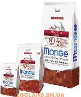 MONGE Speciality MINI ADULT LAMB монж для мелких пород с ягненком