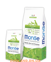 MONGE SPECIALITY LINE ALL BREEDS Монж для всех пород собак с кроликом, рисом и картофелем