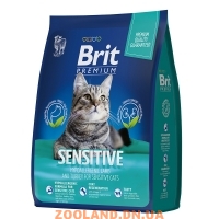 Brit Premium Cat Cat Sensitive Брит Премиум для кошек с чувствительным пищеварением с индейкой и ягненком