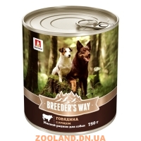 Консерва Зоогурман ''Breeder's way'' говядина с рубцом