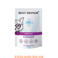 Best Dinner Пауч для кошек Exclusive Vet Profi Urinary кусочки в соусе Курица