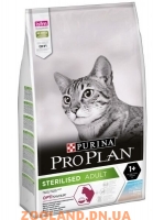Pro Plan Sterilised Про План для стерилизованных и кастрированных, с треской и форелью
