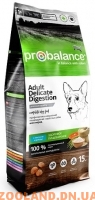 Корм ProBalance Delicate Digestion для собак с чувствительным пищеварением с лососем и рисом