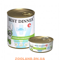 Best Dinner Консерва для собак Exclusive Vet Profi Hypoallergenic С индейкой и уткой