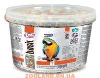 LoLo Pets basic for PARROTS Лоло Петс корм для крупных попугаев 