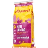 Josera Mini junior сухой Йозера корм для щенков мини пород 