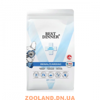 Best Dinner Vet Profi Renal/Cardiac Для собак всех пород при острой болезни почек и заболеваниях сердца