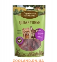 Деревенские лакомства дольки утиные для собак мини-пород