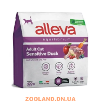 Alleva Equilibrium Sensitive с уткой для взрослых кошек