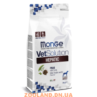 MONGE VETSOLUTION DOG HEPATIC монж гепатик для собак 