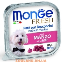 Monge Dog Fresh Монж для собак с говядиной